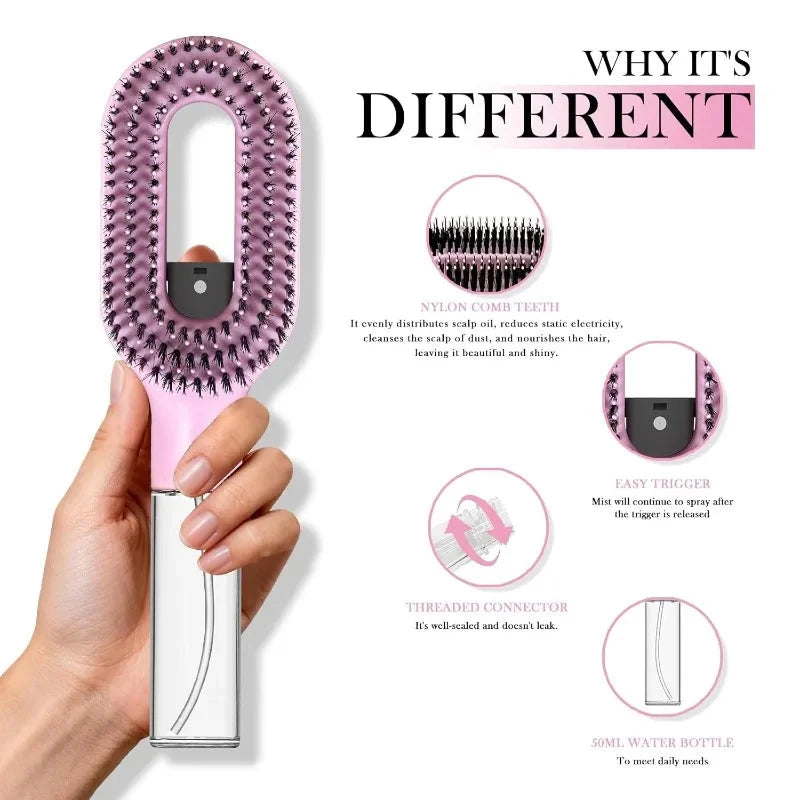 Detangling Spray Brush