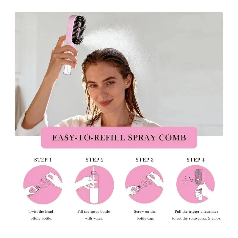 Detangling Spray Brush