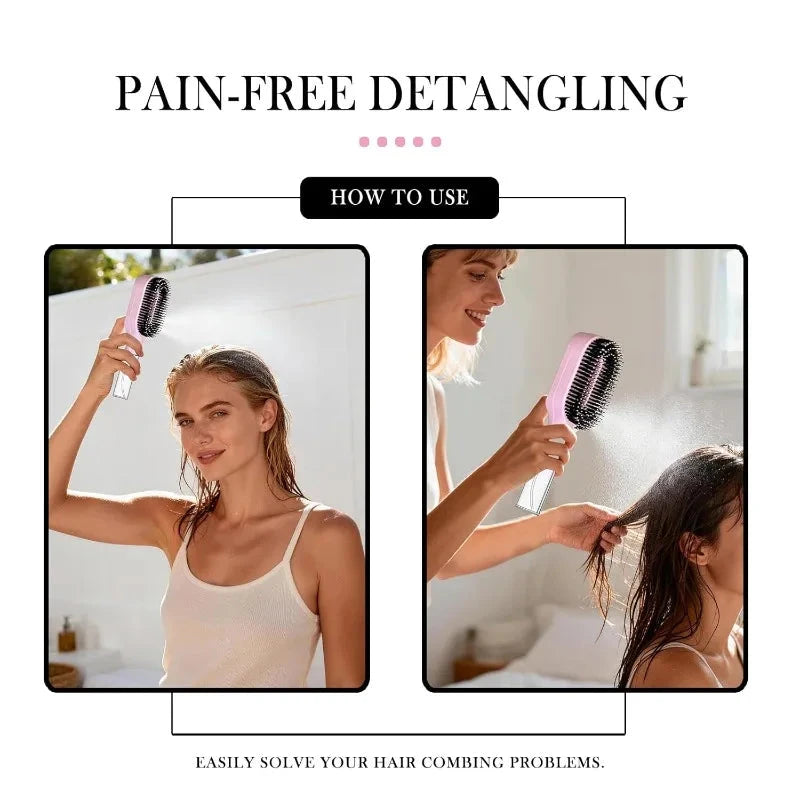 Detangling Spray Brush